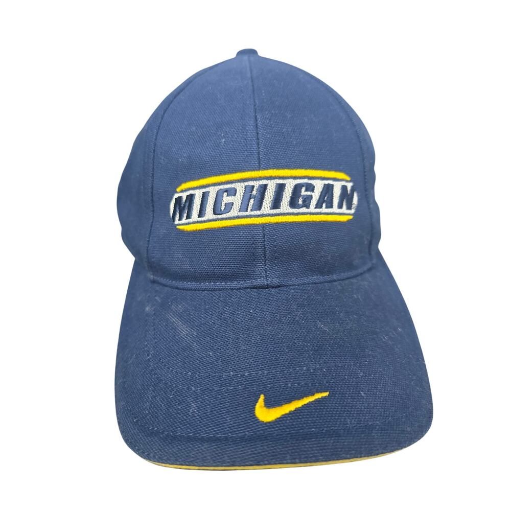 Vintage Nike Michigan Wolverines Snapback Hat‎ 90's